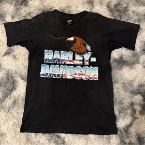 Harley-Davidson vintage eagle single stitch 1995 tee